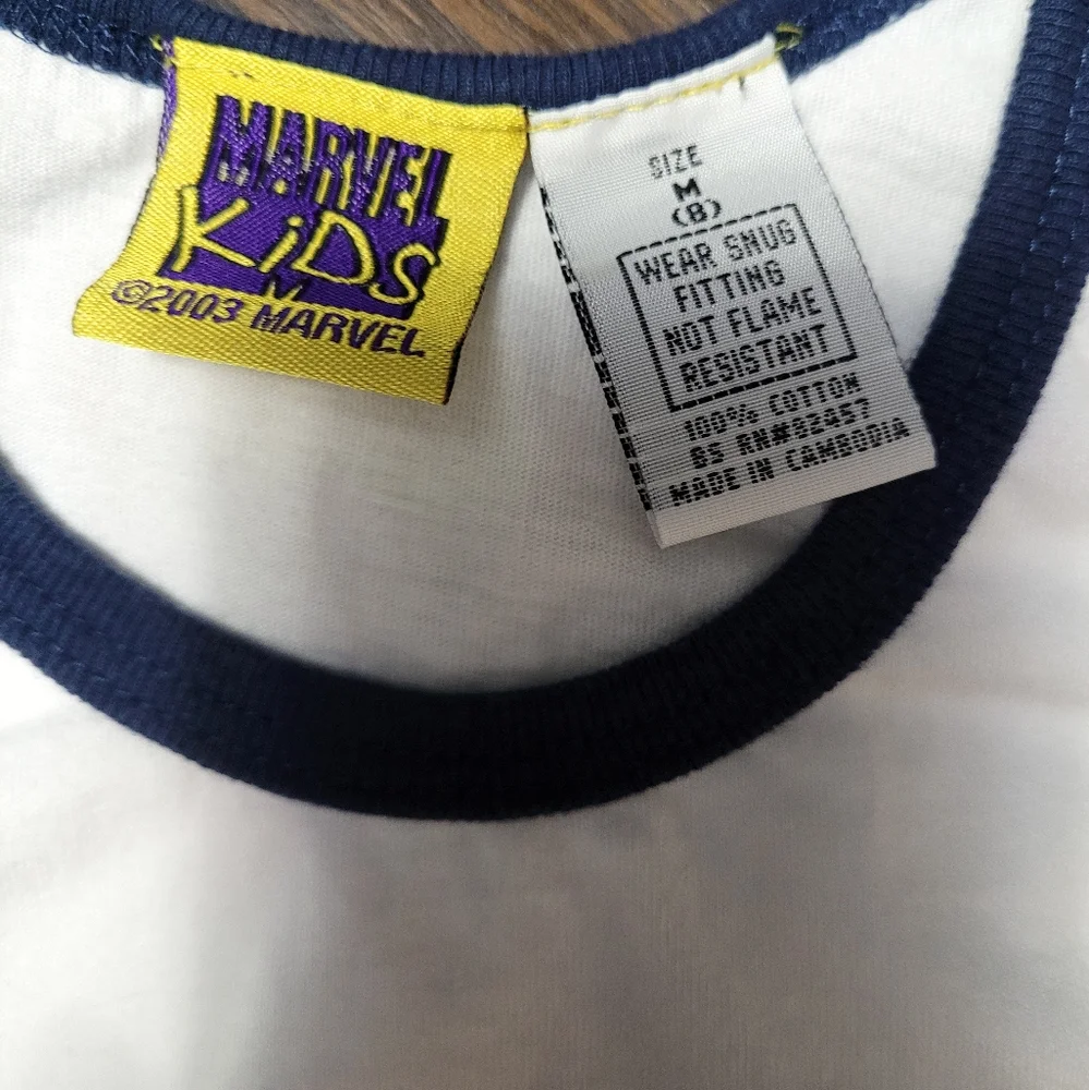 Vintage 2003 Y2K Spiderman Marvel tank top